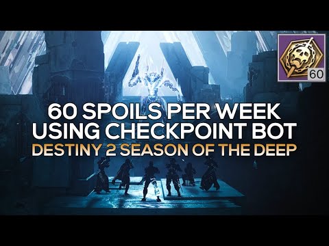 This Checkpoint Bot is OP - Solo 60 Spoils of Conquest Per Week [Destiny 2]