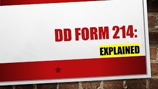 Explaining the DD214