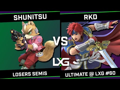 Shunitsu (Fox) vs RKD (Roy/Kazuya/Ridley) - Smash Ultimate @ LXG 60