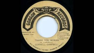 Cornell Campbell Thank You Woman GORGON Records JAMAICA
