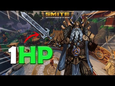 Odin - How to escape with 1 HP and get a double kill at the same time? Ranked Joust - SMITE