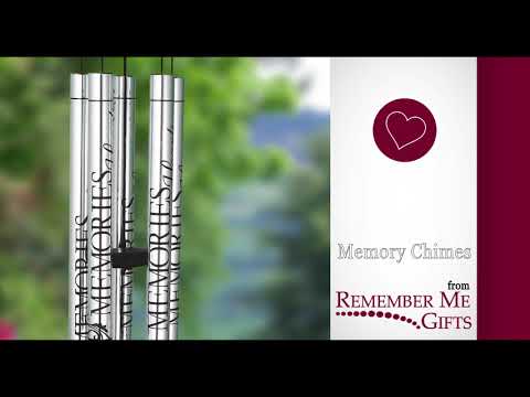 Memories Series Wind Chimes from Remember Me Gifts - Listen to the sound of the chimes