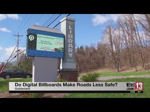 Guilderland overweegt een verbod op digitale reclameborden.