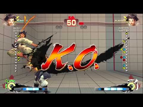 mok11bk [Makoto] vs gemu [Makoto] SSF4 Japanese Online Ranked Matches - TRUE-HD