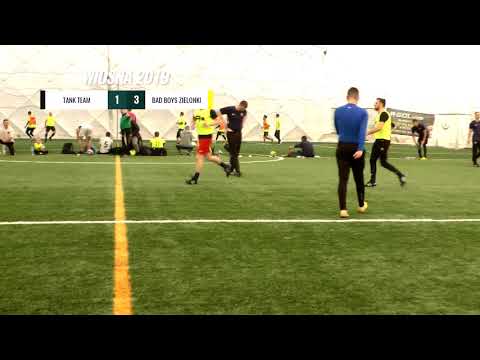 LIGA BEMOWSKA / WIOSNA 2019 / TANK TEAM - BAD BOYS ZIELONKI
