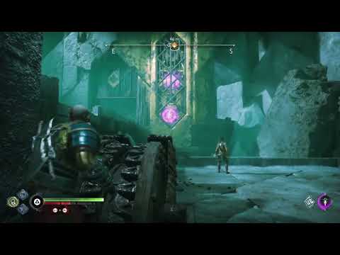 God of War Ragnarök - Helheim Reunion Mission - Sigil Puzzle 3rd gate after Gram Final Fight