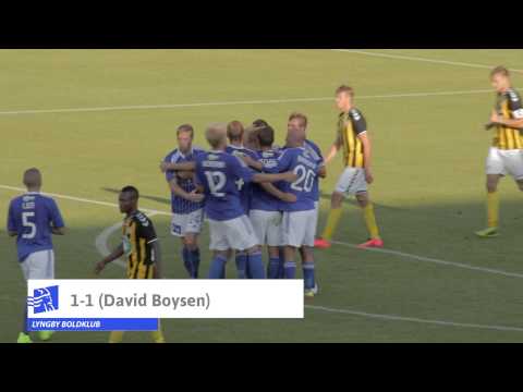 HIGHLIGHTS: Lyngby - Brønshøj 1-1