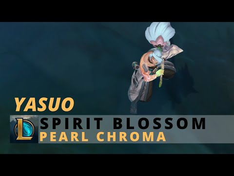 Spirit Blossom Yasuo Pearl Chroma - League Of Legends mp4