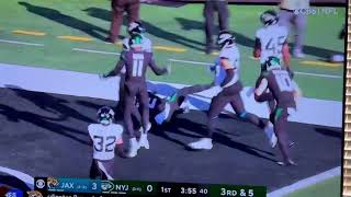 Zach Wilson * the Mormon Mahomes * with a 52-yard TD run * Jets quarterback Zach Wilson
