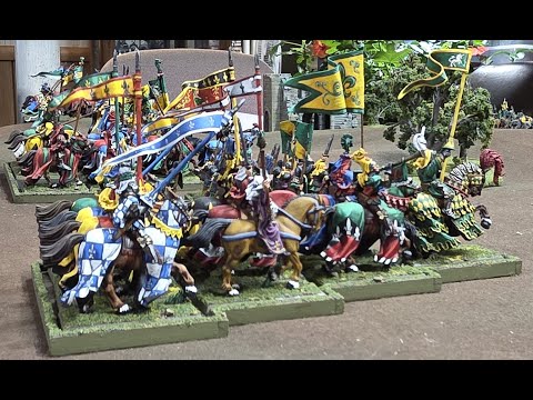 Warhammer Old World Fantasy Battles Batrep: Chaos Dwarves vs Kingdom of Bretonnia 2000 Point Game