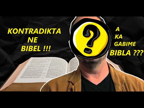 GABIME ne Bibel. (PART 1) #bible Bible Contradictions. #bibla #biblashqip