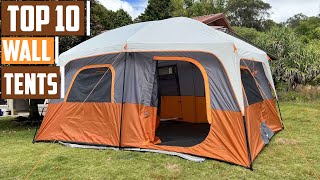 10 Best Wall Tents for a Comfortable Camping Experience