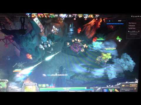 Dota 2 - Ability Draft(Fountain Farming with Permanent invisibility)