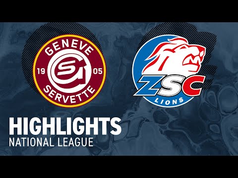 Genf vs. ZSC Lions 3:4 - Highlights National League