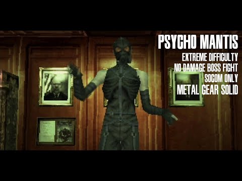 PSYCHO MANTIS - No Damage [EXTREME] SOCOM ONLY | MGS1