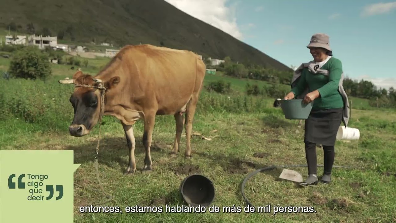 Tengo algo que decir: Las mujeres aportan conocimiento, liderazgo y trabajo productivo