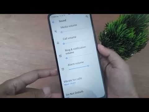 how to on touch sound realme c11, realme touch sound setting