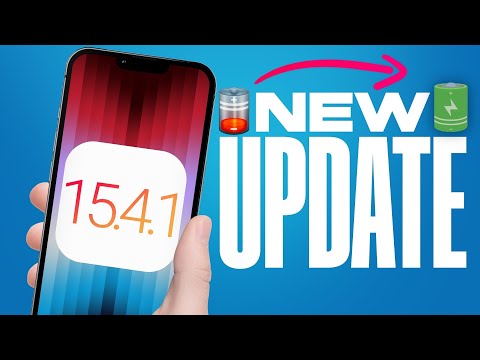 iOS 15.4.1 FINALLY Released to Fix Battery drain issue on iPhone & More