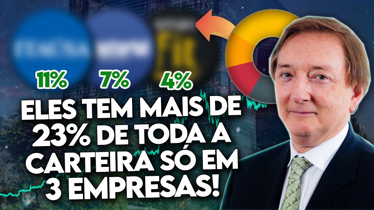 Conheça as 10 MAIORES POSIÇÕES da JGP! Onde investe ANDRÉ JAKURSKI? (Quais as alterações?) - TOP 10