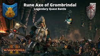 Dwarfs - The White Dwarf - Rune Axe of Grombrindal - Legendary Quest Battle
