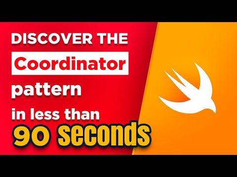 Discover the Coordinator pattern in less than 90 seconds 🚀 thumbnail