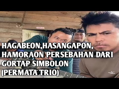 Hagabeon,Hasangapon,Hamoraon by Polda Sitanggang ft Gortap Simbolon(permata trio) 