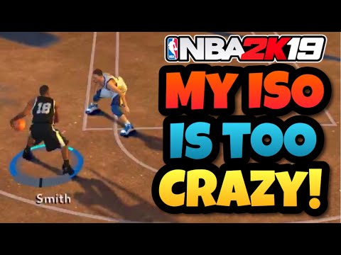 MY ISO IS TOO CRAZY WITH MY DEMIGOD BUILD! NBA 2K19 MOBILE BLACKTOP