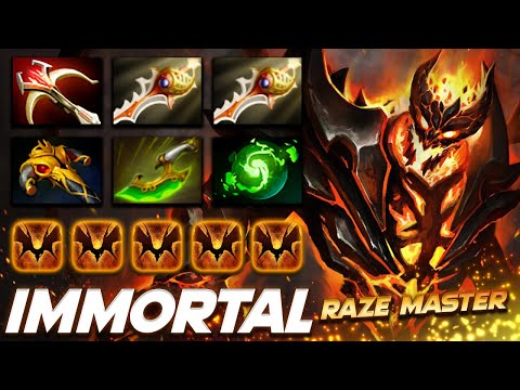 Shadow Fiend Immortal Raze Master - Dota 2 Pro Gameplay [Watch & Learn]