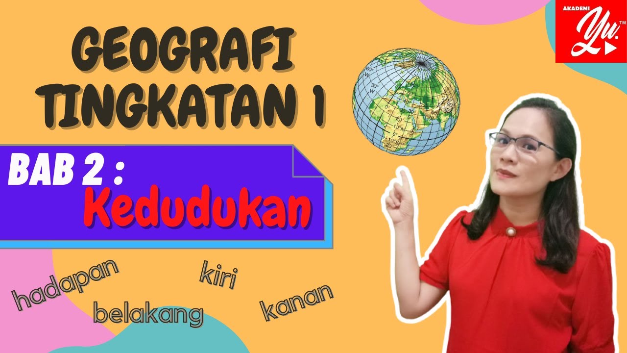 GEOGRAFI TINGKATAN 1 BAB 2 : KEDUDUKAN