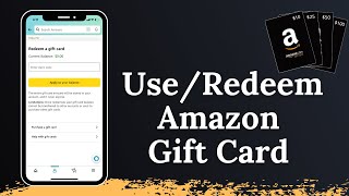 How to Redeem Amazon Gift Card on iPhone