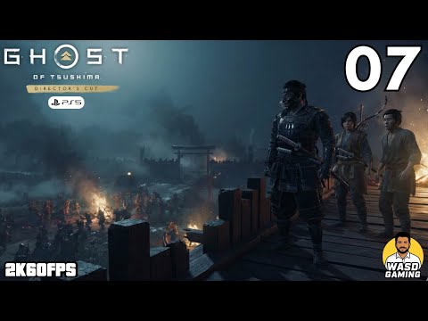 Ghost of Tsushima Walkthrough Part 7 - The Siege of Yarikawa (PS5 2K 60FPS)