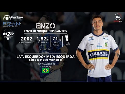 Enzo - Lateral Esquerdo / Meia Esquerda (Left Back / Left Midfielder) - 2024