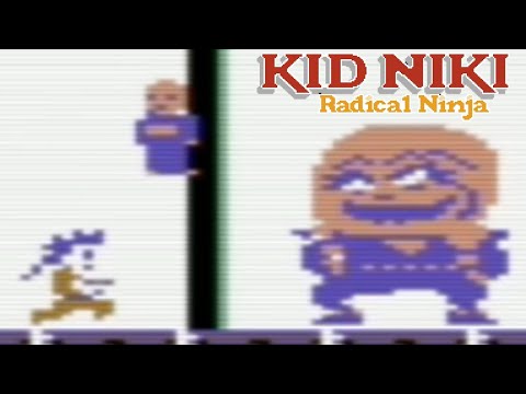 Kid Niki: Radical Ninja (Commodore 64) // All Bosses