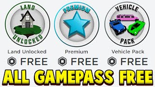 How To Get ALL BROOKHAVEN GAMEPASSES For FREE! Roblox Brookhaven Rp Earn Robux From Games 2021