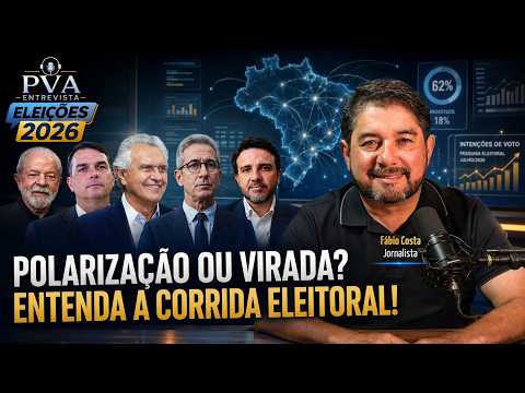 LULA x FLÁVIO BOLSONARO ou TERCEIRA VIA? Análise Completa da Corrida de 2026!