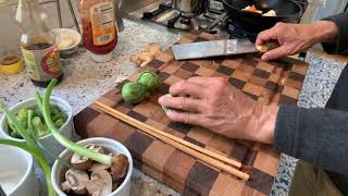 Super Fast and Easy Cast Iron Chicken and Stir Fry Vegetables (Full)
