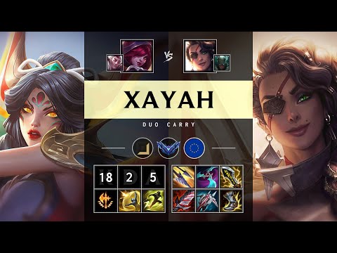 Xayah ADC vs Samira - EUW Diamond Patch 25.16