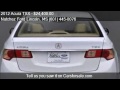 2012 Acura TSX Base 4dr Sedan For Sale In Natchez MS 39120