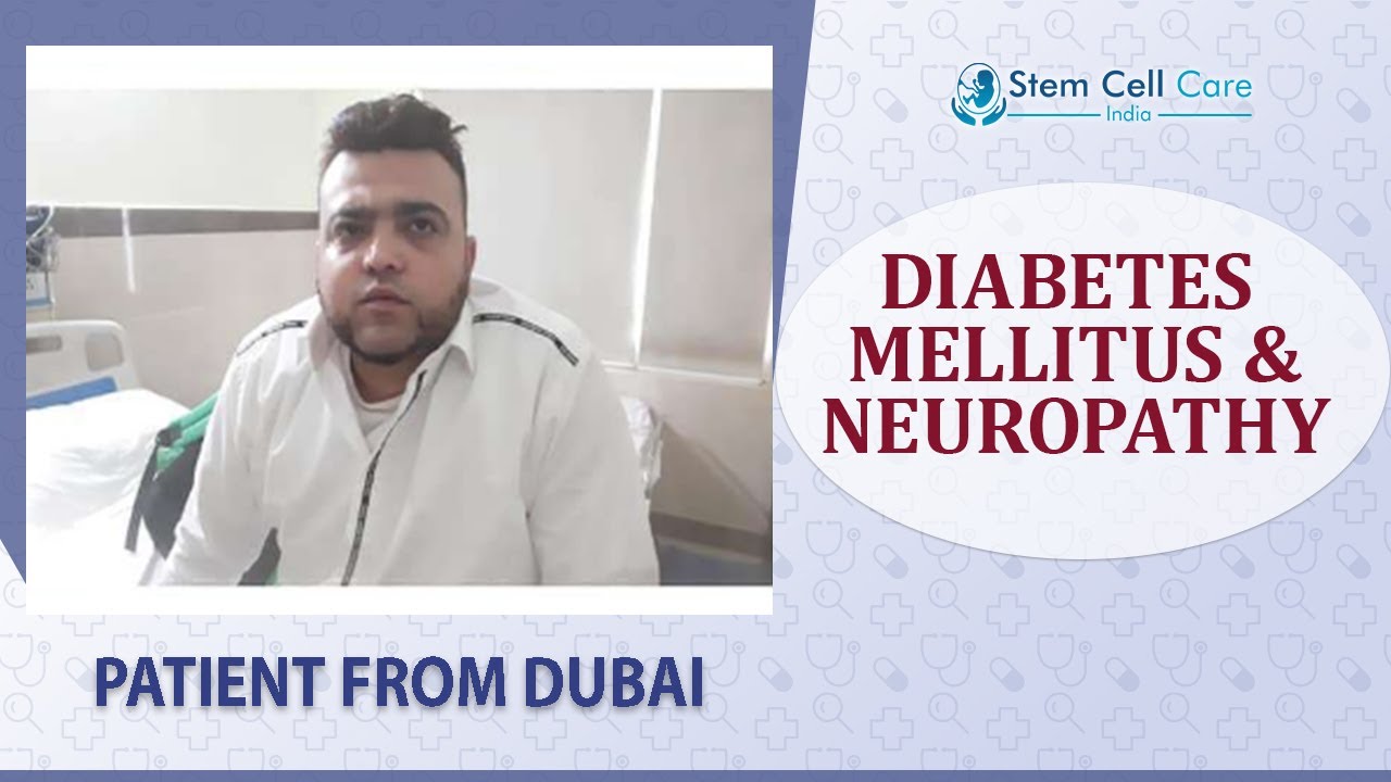Patient with Diabetes Mellitus and Neuropathy shares his experience at SCCI | stem cell therapy 