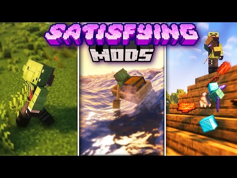 TOP 20 Satisfying Minecraft Mods (1.20.2 And Below) [Forge & Fabric] - 2023