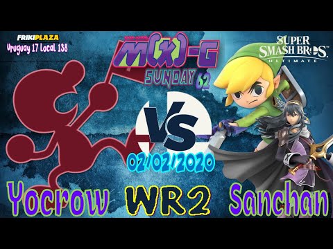 Yocrow (Mr Game & Watch) vs Sanchan (Lucina, Toon Link) WR2 MKSunday 62