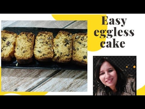 Dates Walnut Cake | How To make eggless cake| Easy Cake Recipe | Cristmas Special |