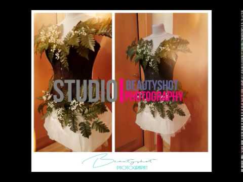 DIY Corsage mit Blättern Wood Fantasy Dress - Beautyshot-Photography