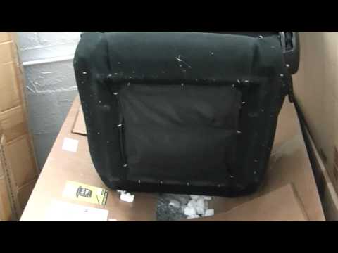 Bomz Racing Seats Review Black Grey Cloth