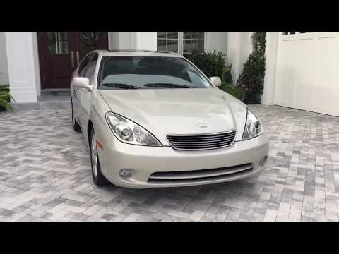 2005 Lexus ES330 Sedan with 19K Miles Review and Test Drive by Bill - Auto Europa Naples
