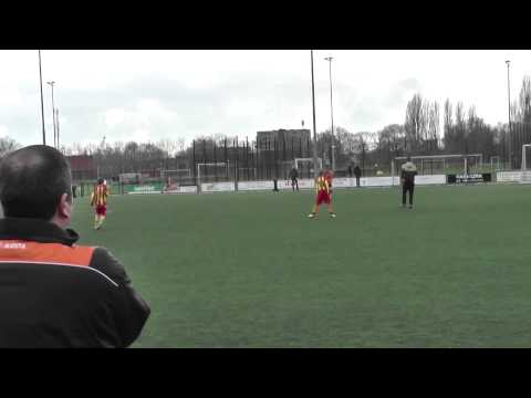 1 maart 2014 VV De Meern D5 - Focus 07 D3 com 3-0 Goede redding Dexter