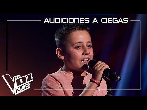 Iker González canta "Con la miel en los labios"  | Audiciones a ciegas | La Voz Kids Antena 3 2024