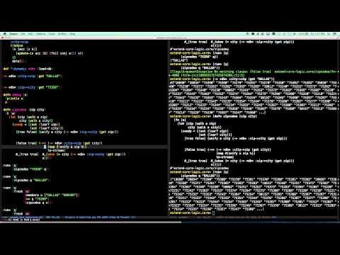 Clojure Core.Logic With Custom Data Sources