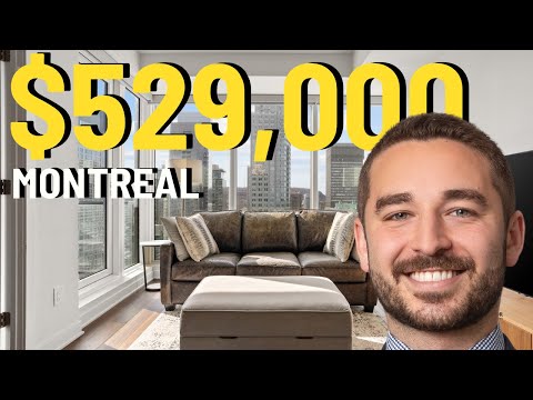 Inside a Modern Montreal Condo with Million-Dollar Views in Tour des Canadiens
