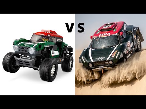 LEGO Speed Champions VS Real CARS Side by Side